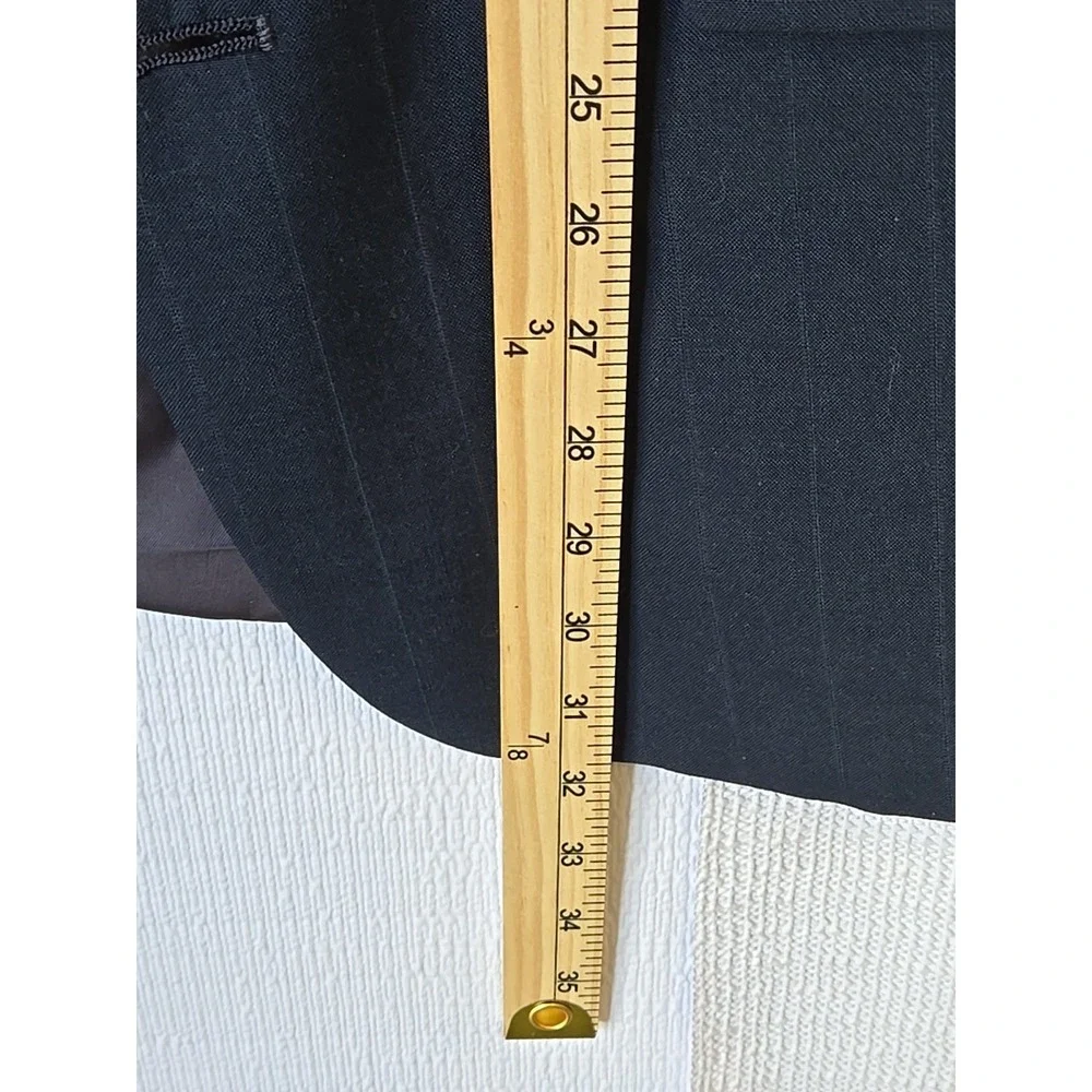 Christian Dior Sport Coat Mens 40R Navy Blue Classic Fit Suit Jacket